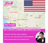 Agent Transportu Logistyki Logistyki z Shenzhen, Chiny, Szanghaj, Szanghaj, Szanghaj do Stanów Zjednoczonych