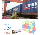 Envase de envío del transporte ferroviario de China a Polonia