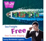 海上免费物流服务从中国到菲律宾，门到门服务运输代理快递送货