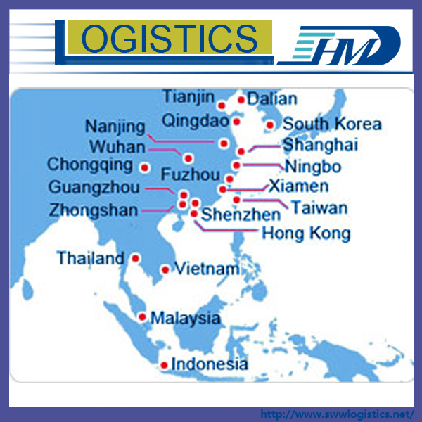 Agencia de carga de mar de Qingdao a Miami