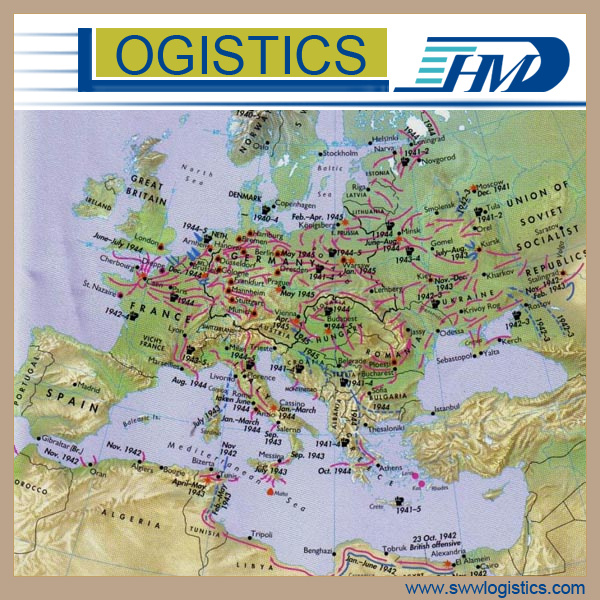 sea freight cargo shipment door to door service from China to Jamaica