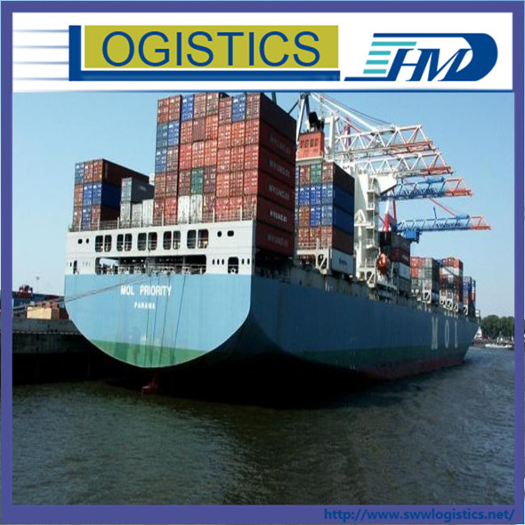 transporte de carga FCL desde Shanghai a Brest