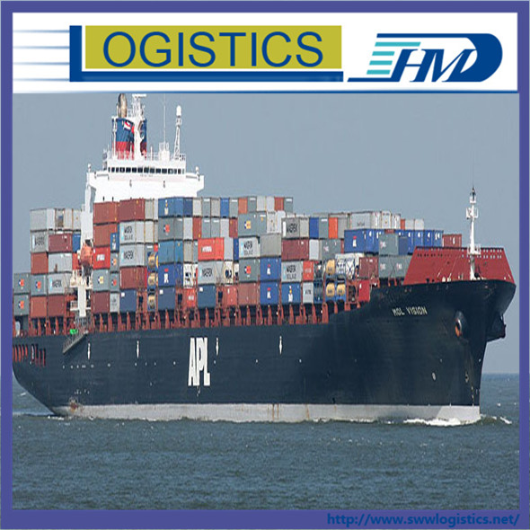 Sea freight shipment door to door service from Guangzhou to Vancouver
