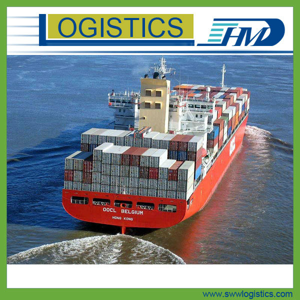 Amazon FBA to door service by FCL sea shipping service from Guangzhou to Italy