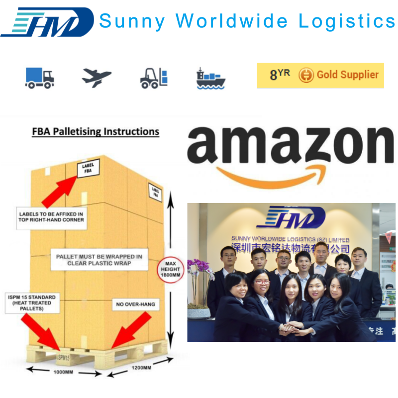 DDP DDU CHINA TO USA FBA AMAZON SEA SHIPPING FREIGHT FORWARDER