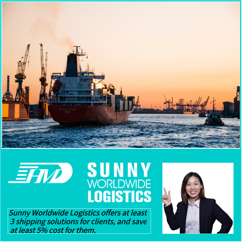 Servicio de consolidación Sea Shipping Guangzhou China a Long Beach Dallas USA