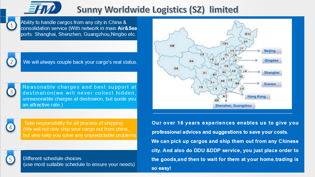China Reliable Experienced Air Shipping Agent Forwarding To USA
