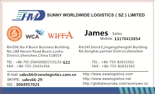 sea freight door to door delivery service from Shanghai to Sydney