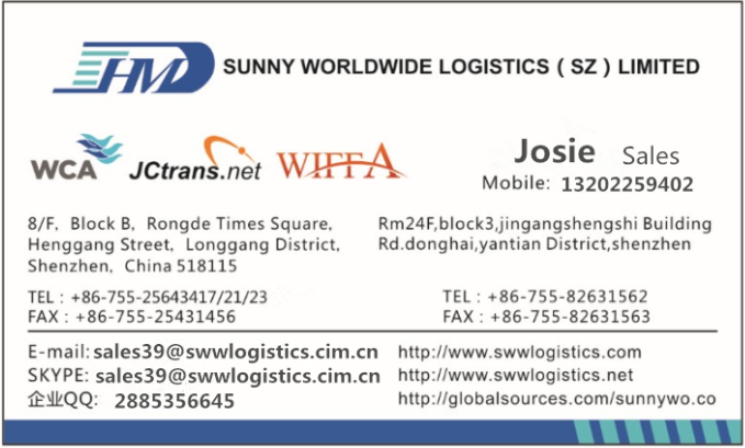 Container sea freight shipping rates from Foshan to Toronto china agent