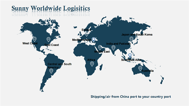 Air freight shipping from Guangzhou Shenzhen to USA