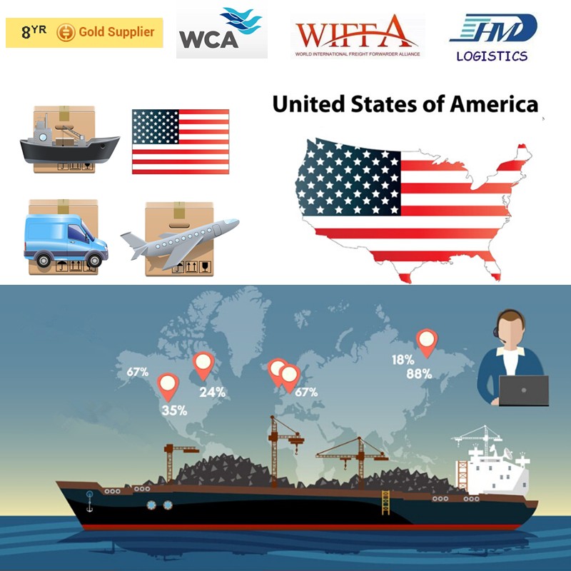 international sea freight air freight TO USA
