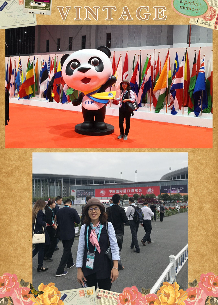 Sunny worlwide logistics Visit China International Import Expo