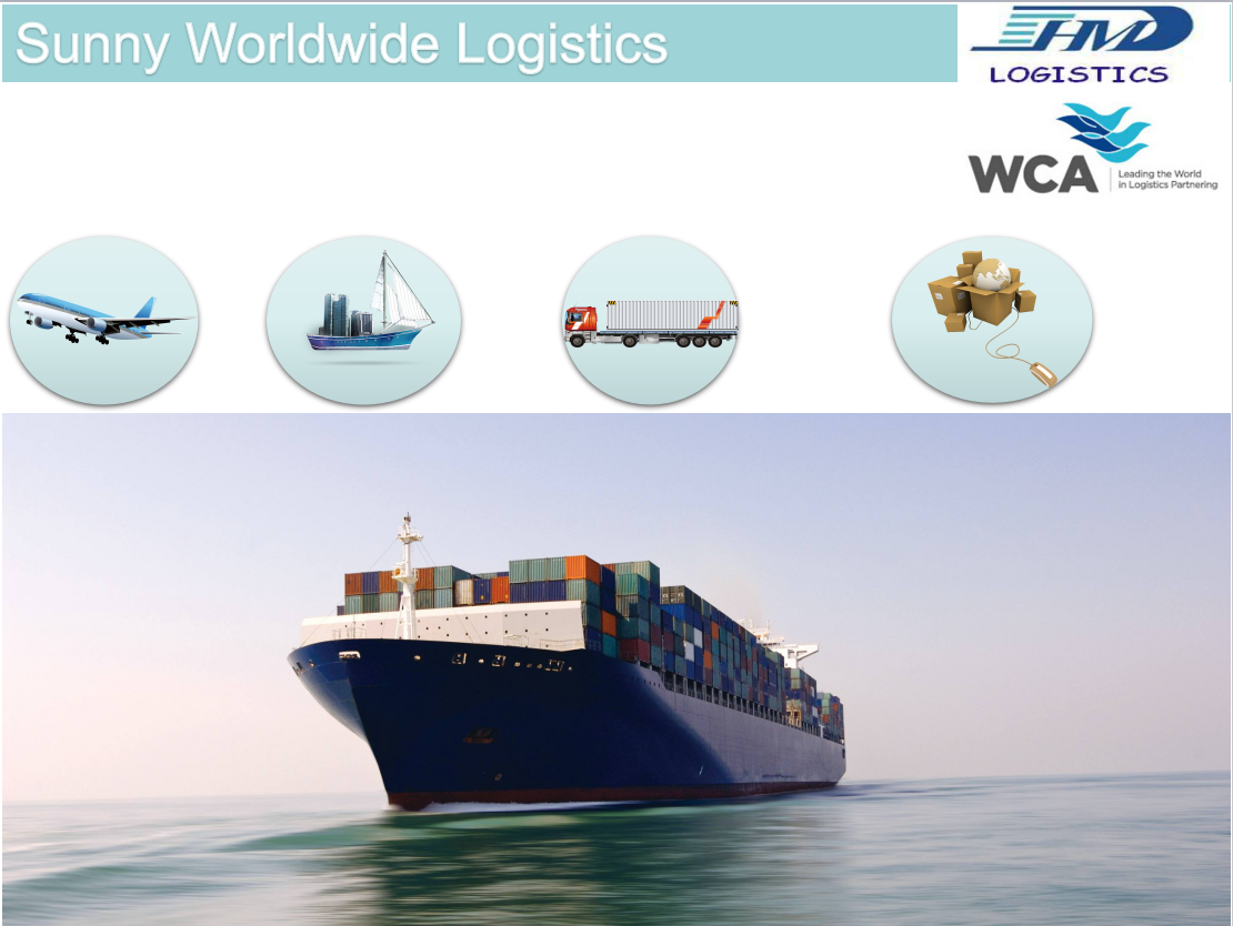 FCL container shipping agent from China to the United States Boston