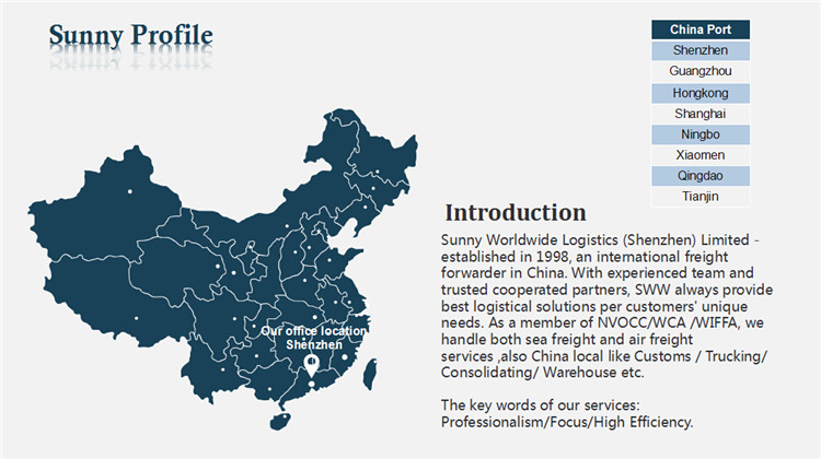 Shipping Container Shipping from China to Nigeria Freight  Forwarder