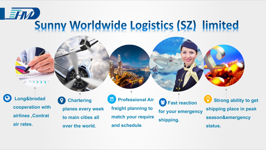 Shipping logistics company air cargo consolidation to savannah USA