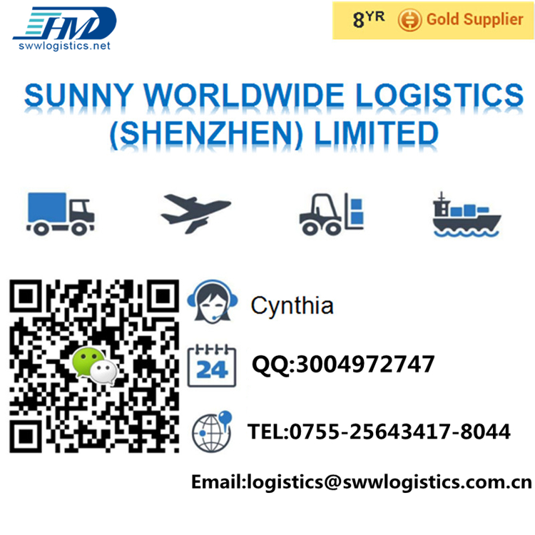 Sea freight forwarder Shenzhen Shanghai Ningbo to Australia
