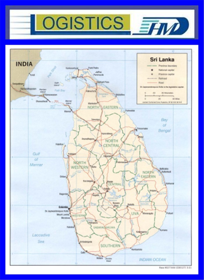 Cargo Movers Internations Freight Forwarder from China to Sri Lanka