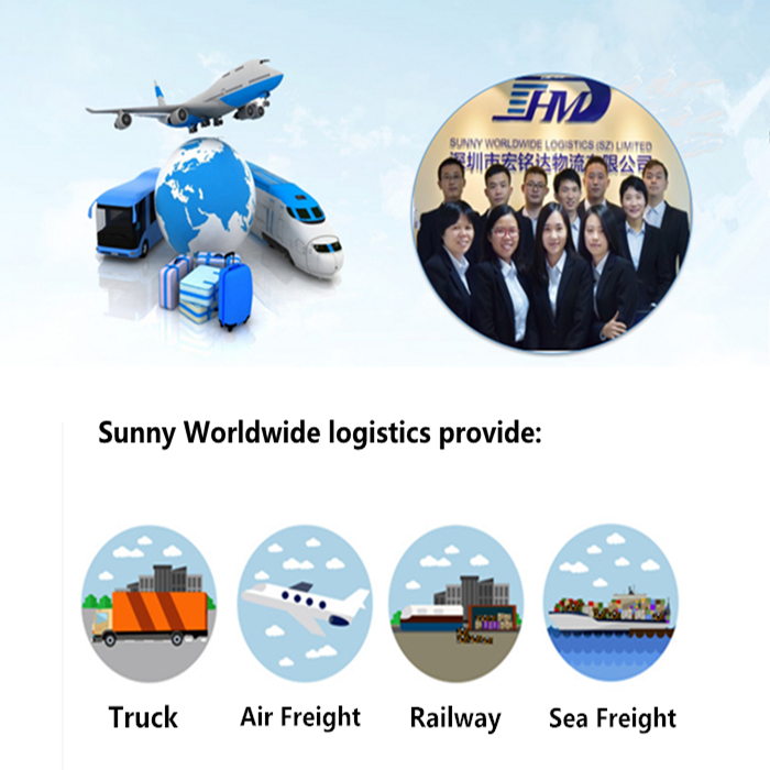 Attention of Sunny worldwide logistics Logistics Knowledge Sharing Delivery to Amazon Warehouse