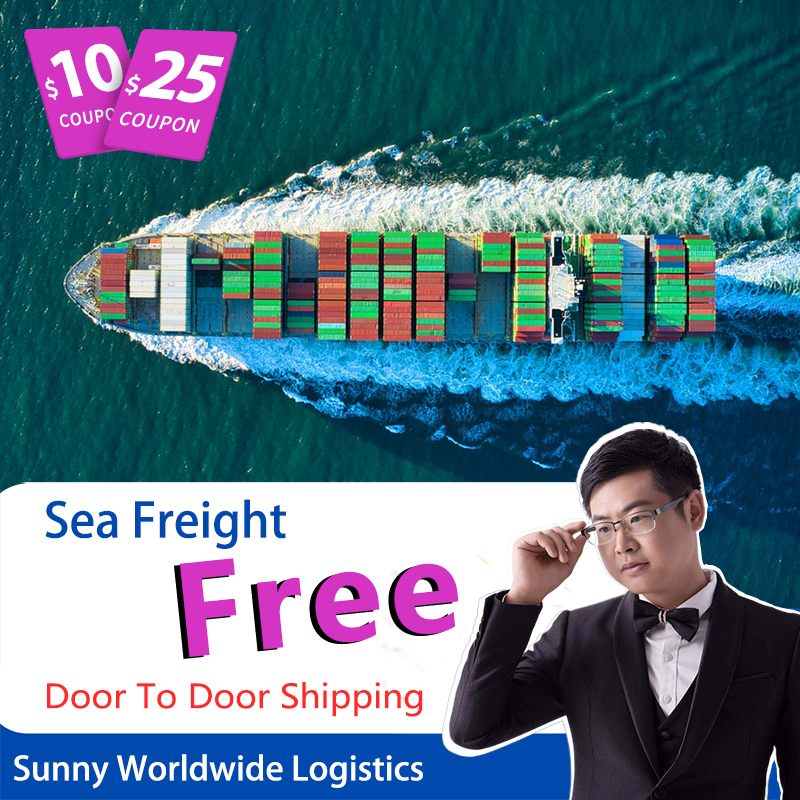 Sea freight free Logistics services from China to Philippines door to door service shipping agent express delivery 