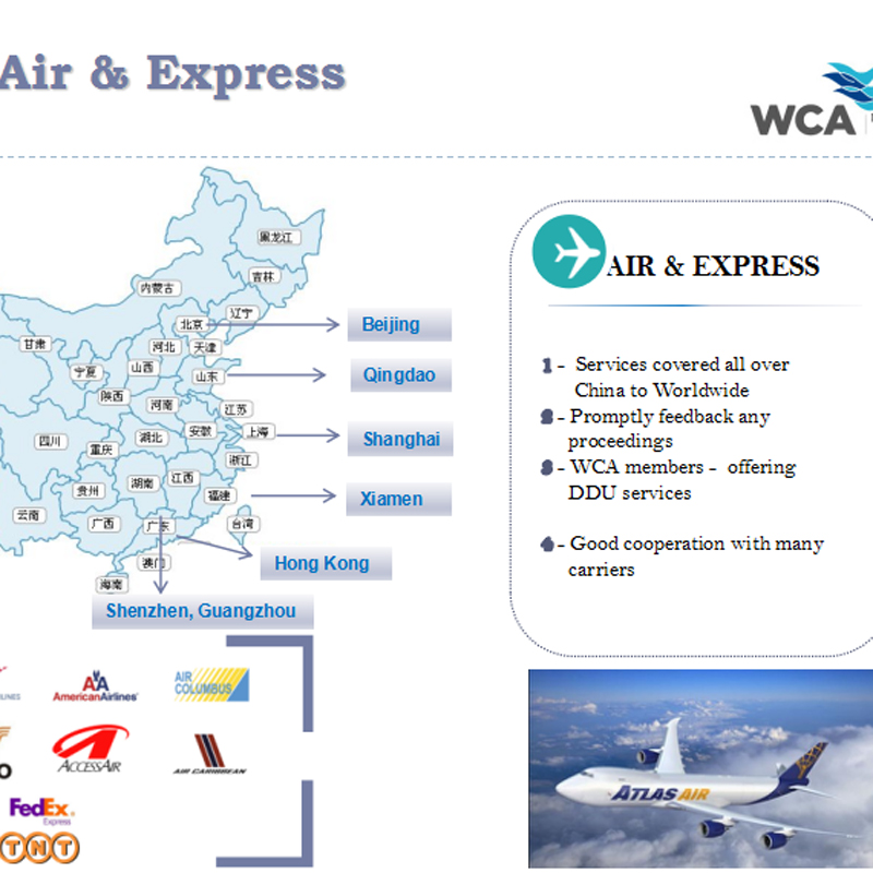 Competitive air freight shipping from Guangzhou to Mexico City airport