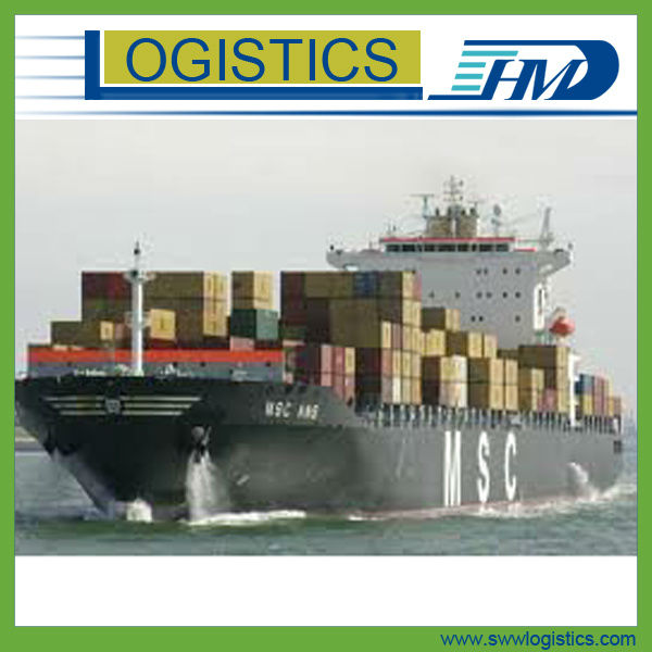 Sea shipping door to door service from Guangzhou to Le Havre