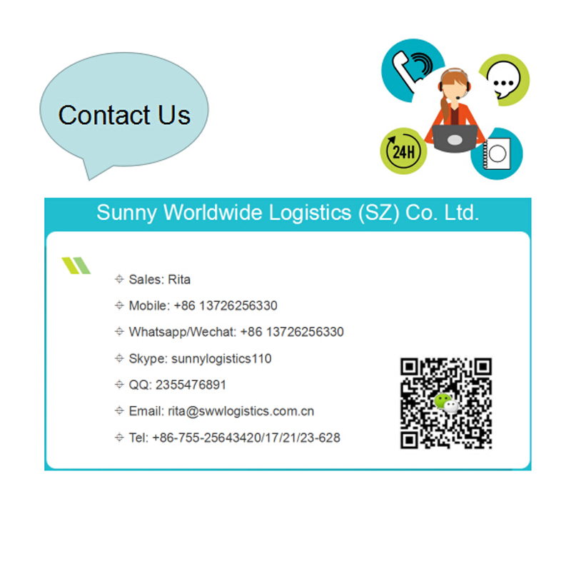 Door to door delivery shipping from Shenzhen to Toronto Canada sea freight rate