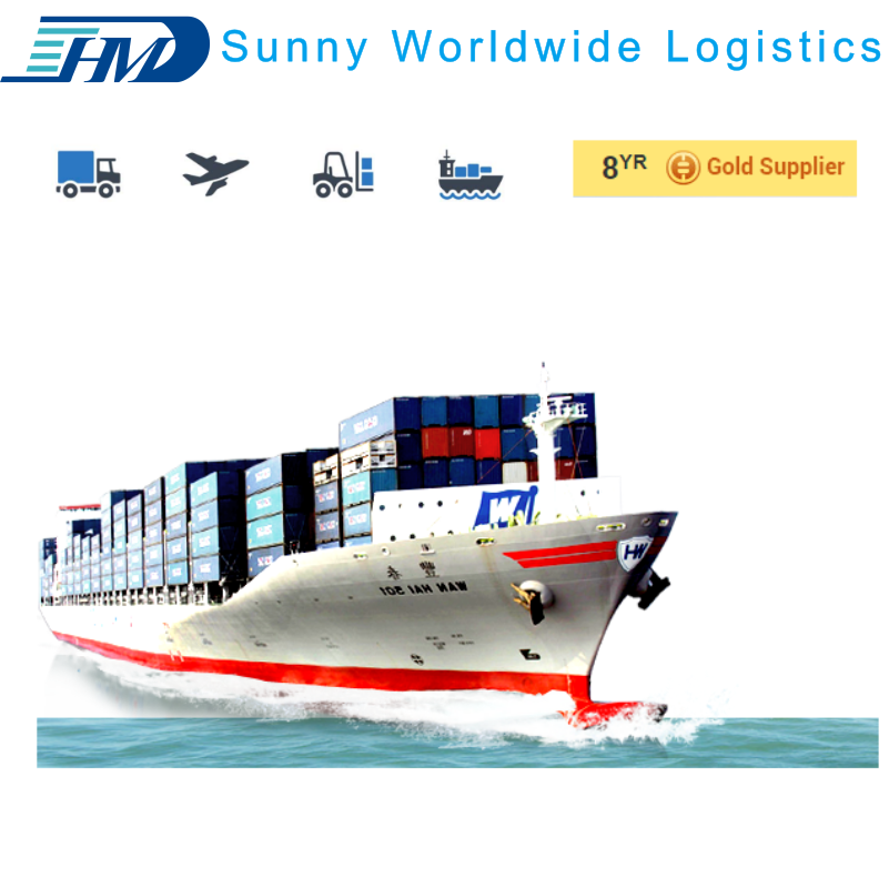 DDP tanie i szybkie ładunki morskie z Guangzhou do Tajlandii