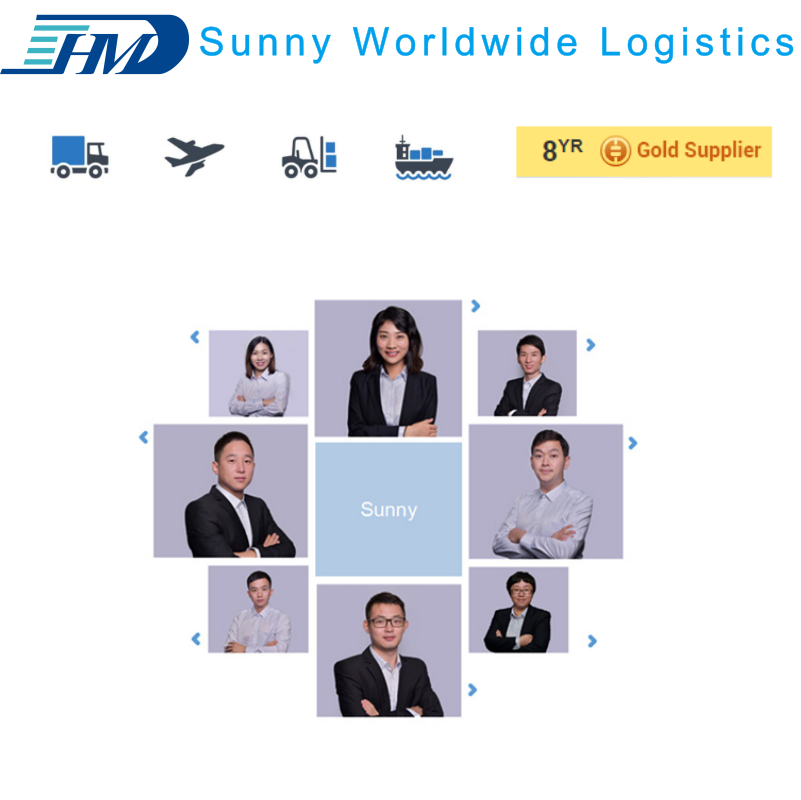 Logistics shipping agent sea freight from Shanghai to Dubai door to door