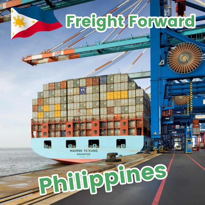 Sea shipping agent LCL FCL freight forwarder China shipping cost to Philippines