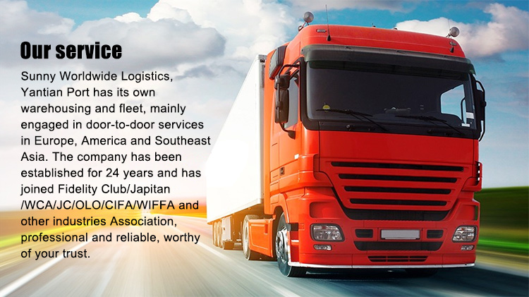 Trucking logistics from China to Russia agent door to door service shipping china