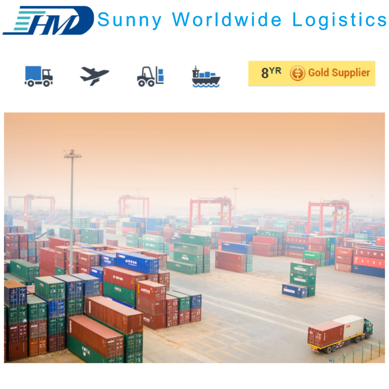 Logistics shipping agent sea freight from Shanghai to Dubai door to door