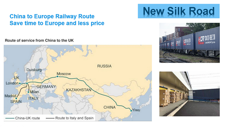 China to Malta China to Europe Railway Express more fast than sea freight