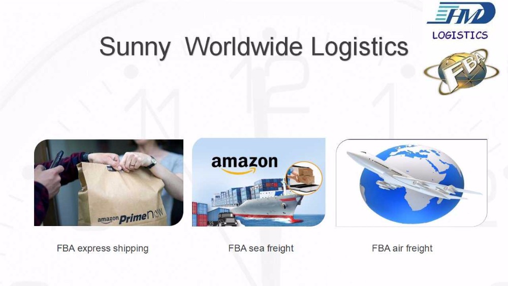 FAB Amazon shipping agents express/air/sea freight door to door service from China to Amazon USA