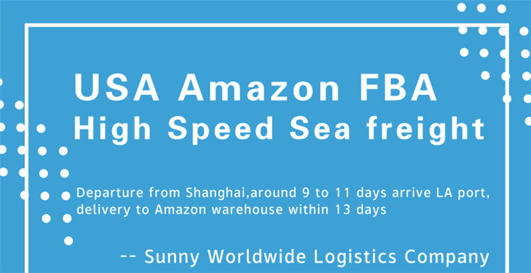 Freight Forwarder FBA Amazon Shipping Container Shipping from China to USA