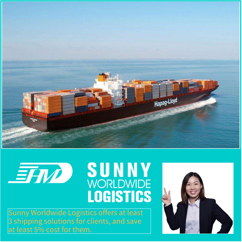 Envío de carga de carga marítima DDP desde China a Filipinas puerta a puerta