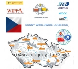 Lotnicze usługi drzwi do drzwi do Czech z Chin