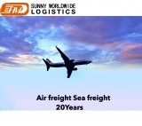 Air freight door-to-door service from Shenzhen, China to New York, USA