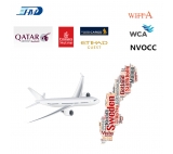 Air freight forwarding rates from China to Sweden