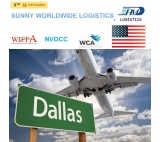 Air shipping to dallas USA from china