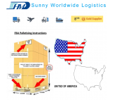 Usługa wysyłkowa Amazon FBA fracht morski z Szanghaju w Chinach do Dallas w USA
