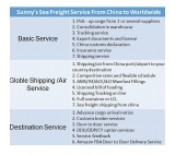 Canada door to door service sea freight shipping from Guangzhou to Toronto