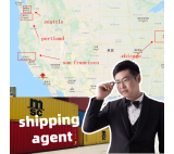 Freight Sea Free From China a Rotterdam Europa FCL Wareer Warehouse en la puerta de la puerta de Shenzhen