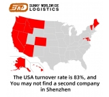 China freight forwarder sea shipping rates China to USA