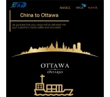 China shipment type air freight forwarder to Ottawa Canada
