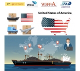 Door to door sea shipping freight forwarder from shanghai to los angeles USA