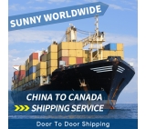 Servicio de envío DDP de China a Canadá envío de envío favorable Freights Servicios de puerta marítima y puerta de aire