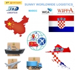 Sea cargo freight shipping China to Croatia