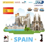 Compañías de logística del promotor de la carga marítima que envían tarifas de China a España