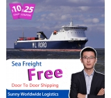 Sea freight free from China to Vietnam Haiphong door to door cargo ship express delivery warehouse in Shenzhen