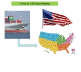 Shipping rates China to USA door to door sea freight rates service